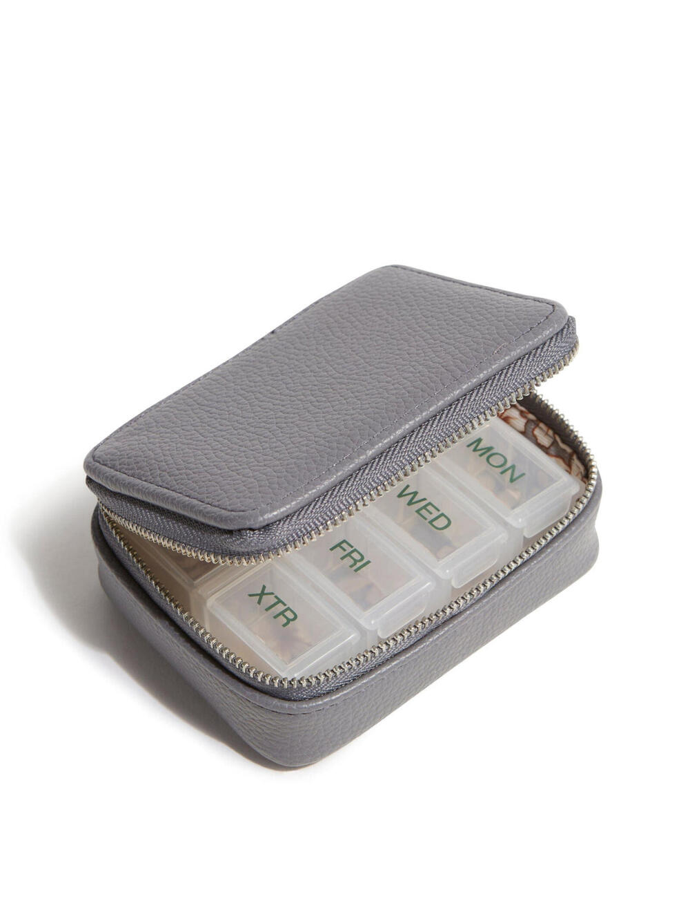 Vera Bradley - Essential Travel Pill Case - Faux Leather - Quiet Shade - Picture 2 of 4